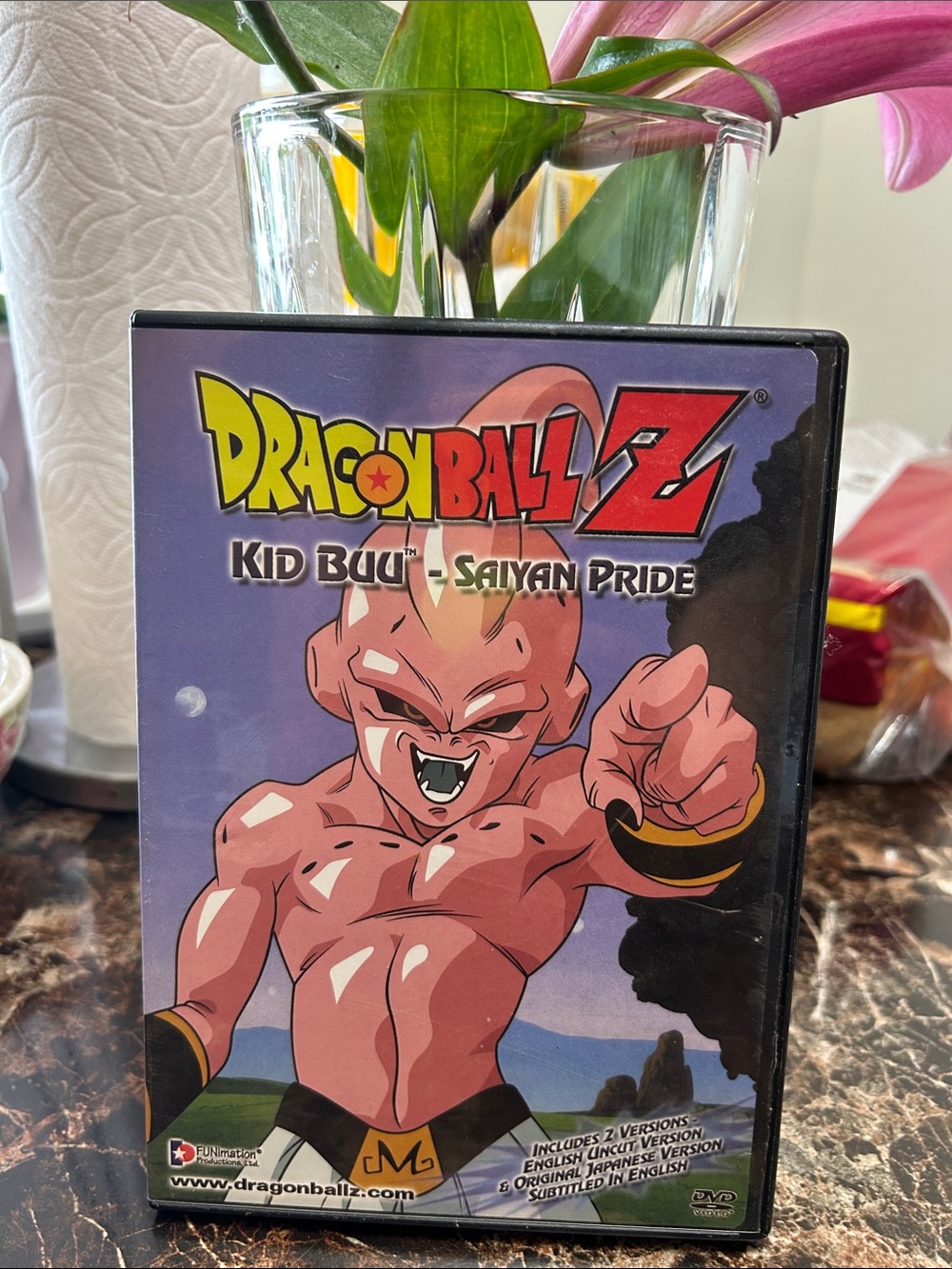 Dragon Ball Z: Kid Buu - Saiyan Pride DVD (Pink)